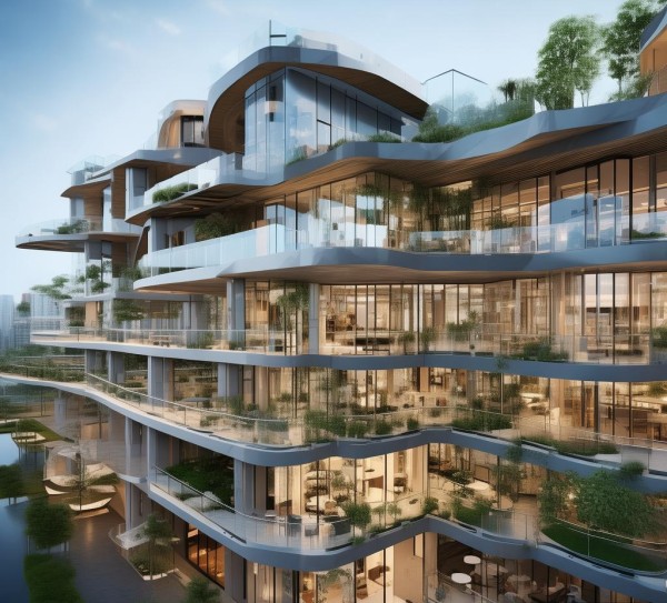 商贸建筑布局优化空间效率